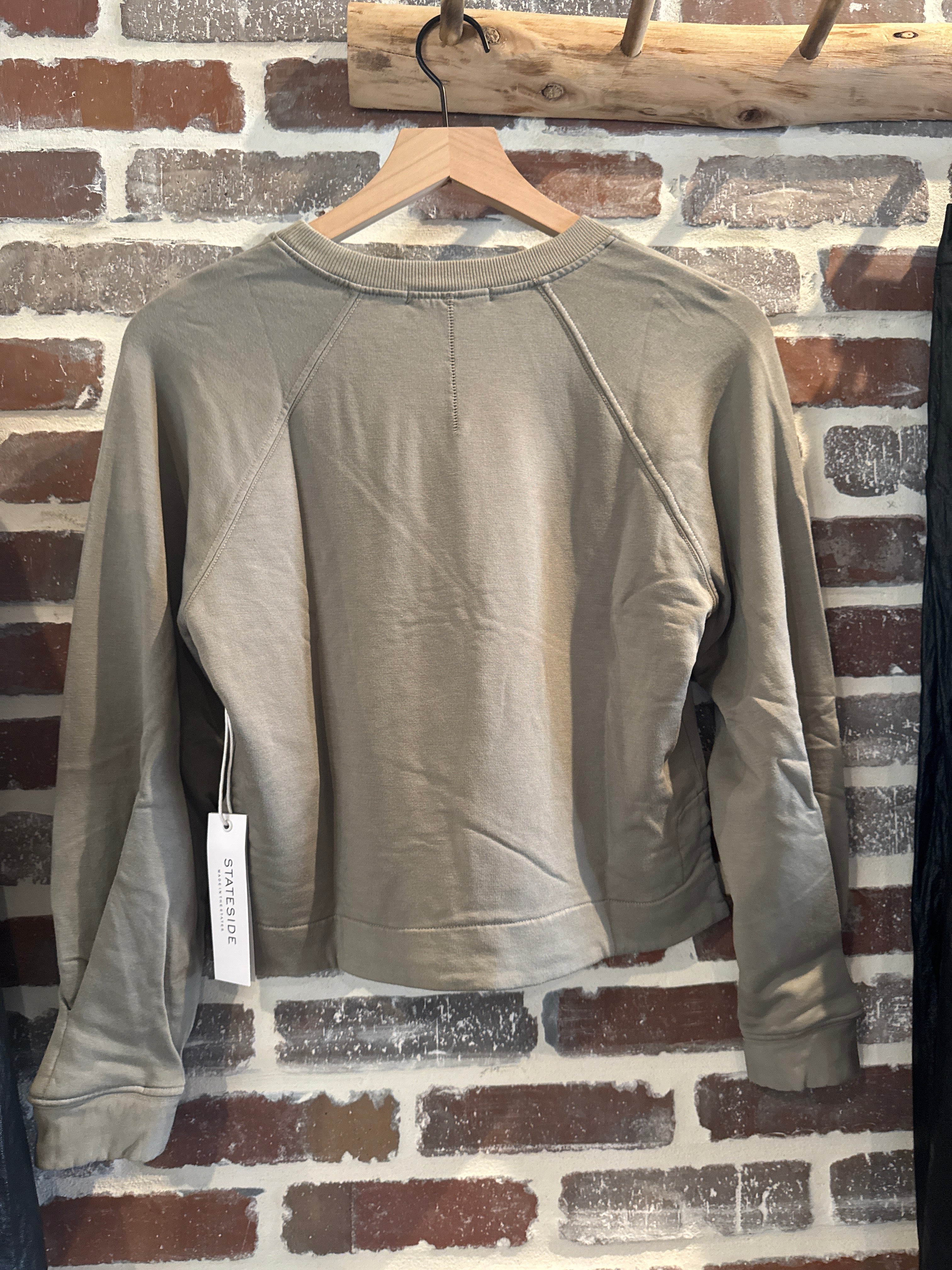 Stateside Softest Fleece Cropped pullover